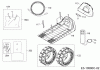 Robomow RC304 (White) PRD7004CW (2016) Listas de piezas de repuesto y dibujos Base station, Pegs and Stages, Powerwheels, Powerbox, Extension cable