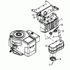 MTD B 160 13AF675G678 (1998] Listas de piezas de repuesto y dibujos Engine accessories