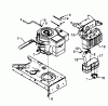 MTD H 125 13AH690F678 (1998) Listas de piezas de repuesto y dibujos Engine accessories