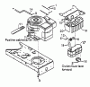 MTD E 165 13AT765N678 (1997) Listas de piezas de repuesto y dibujos Engine accessories