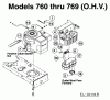 MTD untill 2011 RH 125 13D3760N600 (2002) Listas de piezas de repuesto y dibujos Engine accessories