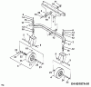 White 42 Z 53AC255G679 (1998) Listas de piezas de repuesto y dibujos Front axle