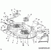 White 42 Z 53AC255G679 (1998) Listas de piezas de repuesto y dibujos Mowing deck G (42"/107cm)