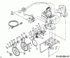 MTD E 740 F 317E740F000 (1997) Listas de piezas de repuesto y dibujos Drive system, Milling drive