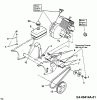 MTD 140 31A-140-678 (1997) Listas de piezas de repuesto y dibujos Milling drive