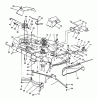 White 48-Z 53BA1A6M679 (1998) Listas de piezas de repuesto y dibujos Deflector, Deck housing, Wheels
