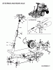 MTD F 125 13A-552-678 (1998) Listas de piezas de repuesto y dibujos Steering wheel, Steering column, Front wheels