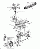Bricolage MBT 130/102 13AA762N615 (1998) Listas de piezas de repuesto y dibujos Steering, Front wheels, Pivot bar
