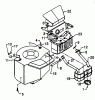 MTD H 140/96 13AA695F600 (2003) Listas de piezas de repuesto y dibujos Engine accessories