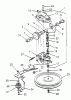 MTD 202 24A-202B678 (2000) Listas de piezas de repuesto y dibujos Gearbox