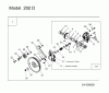 MTD 202 24A-202H678 (2007) Listas de piezas de repuesto y dibujos Gearbox