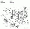 MTD untill 2011 E 640 F 31BT640F678 (2003) Listas de piezas de repuesto y dibujos Auger housing, Auger, Auger gearbox