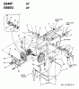 MTD E 640 F 31AT640F678 (2002) Listas de piezas de repuesto y dibujos Drive system