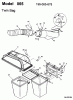 Budget BTR 1101 13A1450F619 (2003) Listas de piezas de repuesto y dibujos Grass box