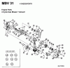 MTD untill 2011 MBV 31 41ASGBVG678 (2002) Listas de piezas de repuesto y dibujos Engine