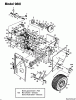 MTD 980 I 315E980I000 (1995) Listas de piezas de repuesto y dibujos Drive system, Wheels