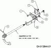 MTD E 640 F 31A-6GN3711R (2007) Listas de piezas de repuesto y dibujos Shift lever