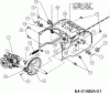 Troy-Bilt POLAR 5056 31A-3PAD609 (2007) Listas de piezas de repuesto y dibujos Drive system