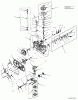 Cub Cadet RZT 50 17AA5D7P603 (2006) Listas de piezas de repuesto y dibujos Hydrostatic gearbox left hand