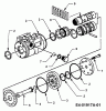 Cub Cadet HDS 3235 14B-692-603 (2005) Listas de piezas de repuesto y dibujos Hydraulic pump steering