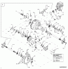 Cub Cadet HDS 3200 14A-652-603 (2002) Listas de piezas de repuesto y dibujos Differential, Gearbox