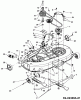 Cub Cadet CC 1527 13A-241G603 (2003) Listas de piezas de repuesto y dibujos Mowing deck G (42"/107cm)