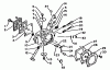 Echo CS-6700 - Chainsaw Listas de piezas de repuesto y dibujos Carburetor