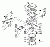Echo CS-701SVL - Chainsaw Listas de piezas de repuesto y dibujos Carburetor (2)