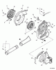 Echo PB-2100 - Hand Held Blower, S/N: P32620001001 - P32620999999 Listas de piezas de repuesto y dibujos Blower Pipes, Fan Cover