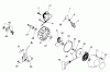 Echo GT-1000 - String Trimmer Listas de piezas de repuesto y dibujos Clutch, Ignition, Starter