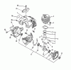 Echo GT-2000 - String Trimmer (Type 1E) Listas de piezas de repuesto y dibujos Engine, Fan Housing Cover