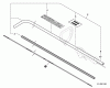 Echo GT-225 - String Trimmer, S/N:S09911001001 - S09911999999 Listas de piezas de repuesto y dibujos Main Pipe, Flexible Driveshaft