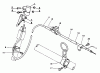 Echo SRM-202DA - String Trimmer Listas de piezas de repuesto y dibujos Driveshaft, Throttle