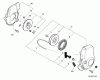 Echo PB-255LN - Blower/Vacuums, S/N: P35213001001 - P35213999999 Listas de piezas de repuesto y dibujos Starter