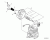 Echo SRM-225 - String Trimmer, Listas de piezas de repuesto y dibujos Fan Case, Clutch