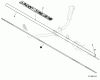 Echo SRM-22GESU - String Trimmer, Listas de piezas de repuesto y dibujos Main Pipe, Flexible Driveshaft