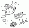 Echo SRM-2301 - String Trimmer, S/N:0031001 - 9999999 Pièces détachées Accessories, Shield, Tools