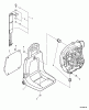 Echo PB-261L - Back Pack Blower, S/N: 06001001 - 06999999 Listas de piezas de repuesto y dibujos Backpack Frame, Harness