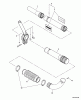 Echo PB-260i - Back Pack Blower, S/N: 05001001 - 05999999 Listas de piezas de repuesto y dibujos Blower Tubes, Handle