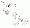 Echo SRM-2610 - String Trimmer Listas de piezas de repuesto y dibujos Ignition, Starter, Flywheel