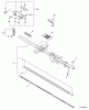 Echo PAS-230 - Power Unit, S/N: 06001001 - 06999999 Listas de piezas de repuesto y dibujos Main Pipe Assembly, Driveshaft, Coupler -- Upper