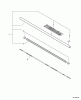 Echo SRM-210SB - String Trimmer, S/N: 09001001 - 09999999 Listas de piezas de repuesto y dibujos Main Pipe Assembly, Driveshaft -- Lower