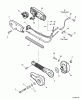 Echo PB-265L - Back Pack Blower, S/N: P07811001001 - P07811999999 Listas de piezas de repuesto y dibujos Hip Mount Throttle