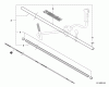Echo SRM-266U - String Trimmer/Brush Cutter, S/N: T43513001005 - T435131000 Listas de piezas de repuesto y dibujos Main Pipe Assembly, Driveshaft