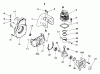 Echo SRM-300AE - String Trimmer Listas de piezas de repuesto y dibujos Engine, Crankcase, Fan Housing, Cover