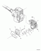 Echo SRM-311U - String Trimmer/Brush Cutter, S/N:02001001 - 02999999 Listas de piezas de repuesto y dibujos Exhaust