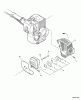 Echo SRM-311U - String Trimmer/Brush Cutter, S/N:10001001 - 10999999 Listas de piezas de repuesto y dibujos Exhaust