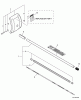 Echo 99944200500 - Cultivator Attachment Listas de piezas de repuesto y dibujos Main Pipe Assembly, Shield