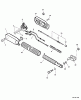 Echo PB-60HT - Back Pack Blower Listas de piezas de repuesto y dibujos Hip Mount Throttle  S/N: 001001 - 578085