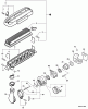 Echo PB-6000 - Back Pack Blower (Type 1) Listas de piezas de repuesto y dibujos Intake  S/N: 017551 - 999999
